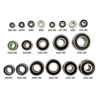 High Speed Deep Groove Ball Bearings OEM Service 6200 10 40 mm with Chrome Steel GCR15