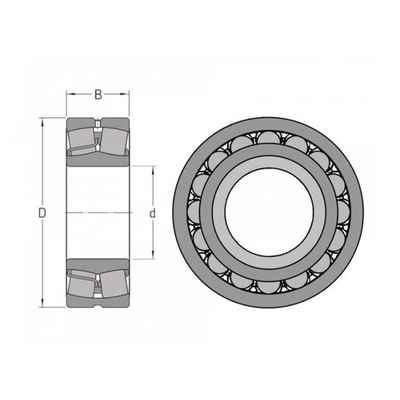 22230 Spherical Roller Bearing 22320MB W33 22230CC 22230CAK 22230MA OPEN for Mining