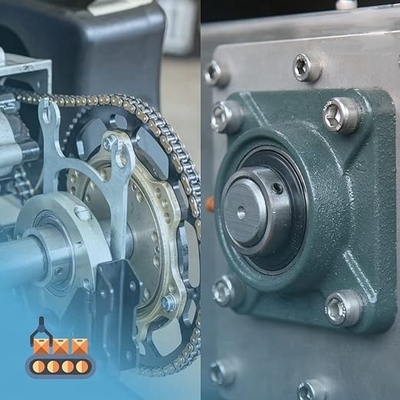 Durable Pillow Block Bearing UCF208 with Cast Iron HT200 Housing