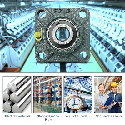 Durable Pillow Block Bearing UCF208 with Cast Iron HT200 Housing