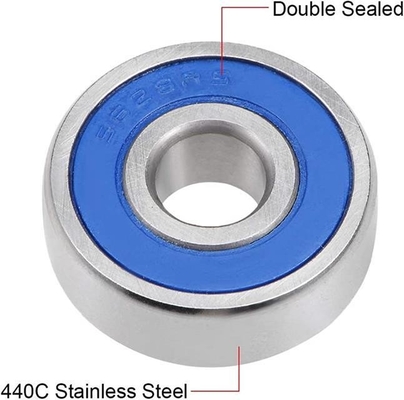 Single Row Stainless Sealed Ball Bearing S6001 for Tractor Lubrication Oil Grease