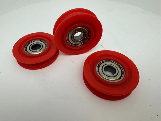 Deep Groove Ball Bearing 6082RS Machine Rubber Coated Positioning Wheel bearing