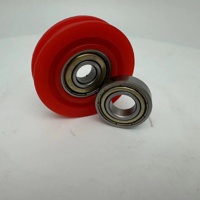 Deep Groove Ball Bearing 6082RS Machine Rubber Coated Positioning Wheel bearing