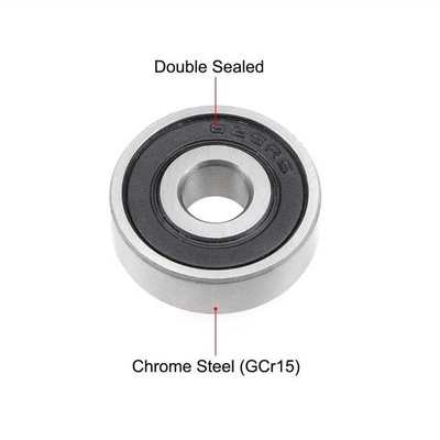 Quiet Bearing 626 2rs Low Noise Chrome Steel Deep Groove Ball Bearing 6x22x7mm for Turbocharger