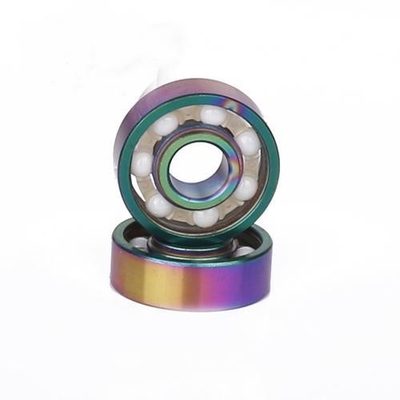 Customized ABEC7/9 Skateboard Ball Bearing with Copper Cage and 608 Ceramic Bearings
