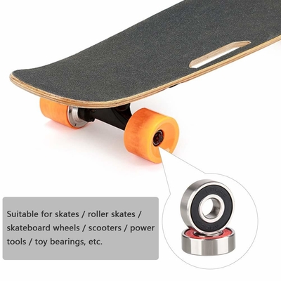 Customized ABEC7/9 Skateboard Ball Bearing with Copper Cage and 608 Ceramic Bearings