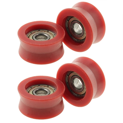 625 High Friction Plastic Ball Bearings U-Shaped Rubber Bearing Seals Type ZZ 5*16*5mm