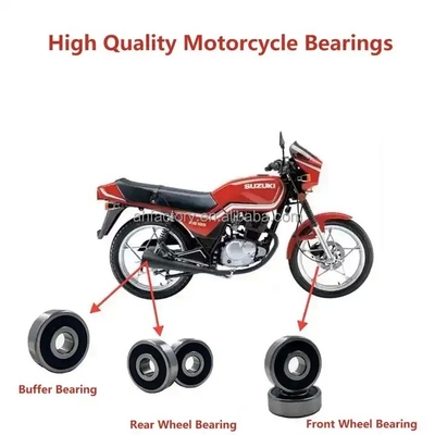 6305 2rs Deep Groove Ball Bearing 25*62*17mm with Stable Performance and Long Lifespan