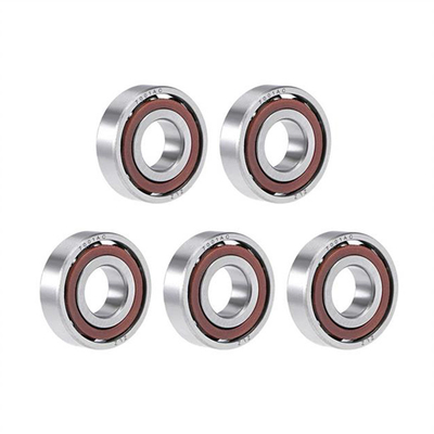 Angular Contact Chrome Steel 7214C Ball Bearings 70*125*24mm Open Type Double Row