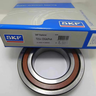 Precision 7214CDGA/P4A SKF Angular Contact Ball Bearing for Automotive Differential