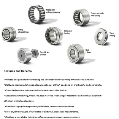 Auto Car Spare Parts Wheel Bearing HK0808 Needle Roller Bearing 8*12*8mm with OPEN Seals Type