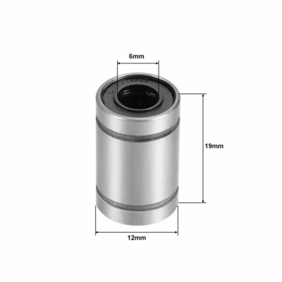 Textile Machinery Chrome Steel LM6UU Shaft Linear Slide Bearing with Precision Rating P0