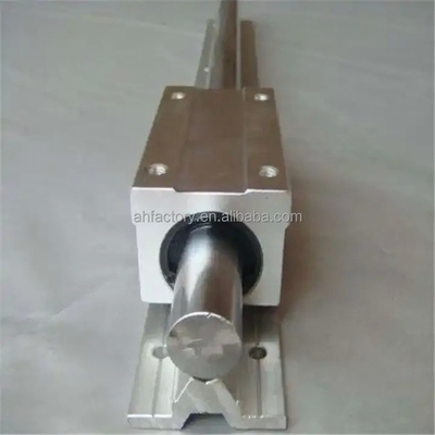 Customizable Length CNC Aluminum Round Linear Guide Rail SBR12 with SBR30UU Slide Block
