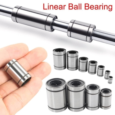 P6 LM8UU Linear Bushing 8mm CNC Linear Ball Bearings for Rods Liner Rail Linear Shaft Parts