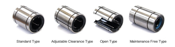 Oil Grease LM8UU Linear Bushing CNC Linear Ball Bearings for Rods Liner Rail Linear Shaft Parts