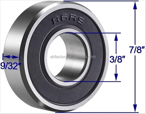 Imperial Miniature Bearing R6-2RS C3 Clearance 3/8&quot;x7/8&quot;x9/32&quot; Stable Performance