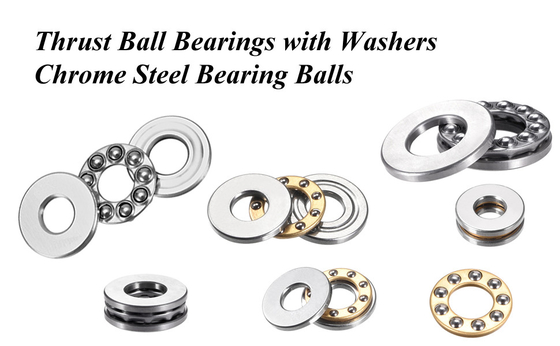 25*52*18 mm Motorcycle Parts Chrome Steel 51305 Thrust Ball Bearing with Steel Cage