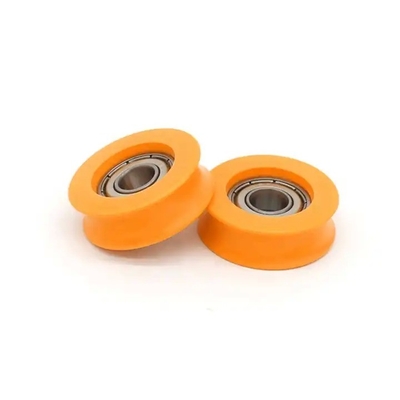 Sliding Window Roller 6200 Bearings Deep Groove Structure U Groove V Groove Bearing 10*55*12mm