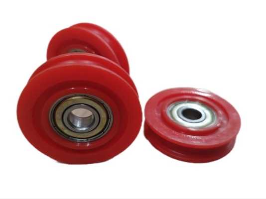 Sliding Window Roller 6200 Bearings Deep Groove Structure U Groove V Groove Bearing 10*55*12mm