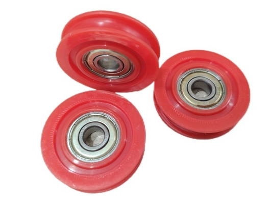 Sliding Window Roller 6200 Bearings Deep Groove Structure U Groove V Groove Bearing 10*55*12mm