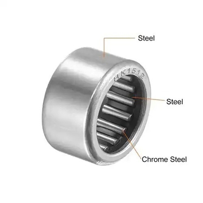 Full Complement Drawn Cup Needle Roller Bearing HK1512 with Needle Pin Slide Track