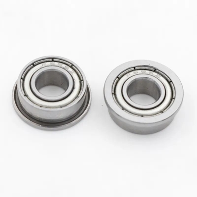 F683ZZ Flange Bearing for Chemical Industry Steel Cage Micro Deep Groove Ball Bearing