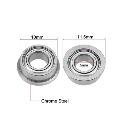 Nylon Cage Mini Flanged Ball Bearings MF84ZZ MF85ZZ MF86ZZ ZZ for Industrial Equipment