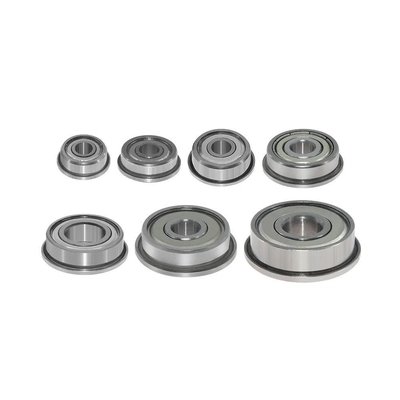 Low Voice Stable Performance MF128-ZZ High Precision 2 RS Flange Deep Groove Ball Bearings
