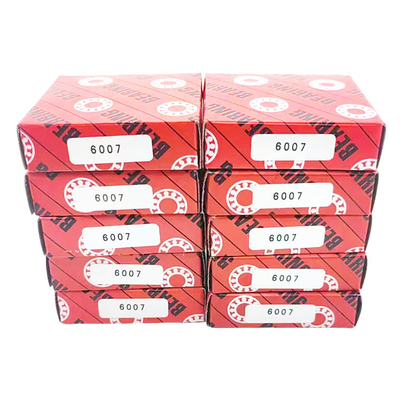 Deep Groove Structure Stainless Steel Ball Bearings 6007 for Oil Grease Lubrication