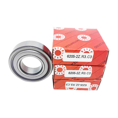 0-25mm Bore Size 6205-2Z/C3 Deep Groove Ball Bearings with ISO9001 2008 Certification