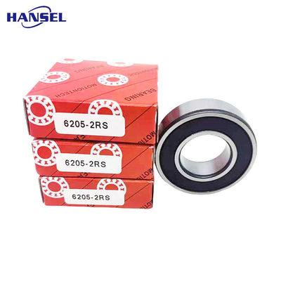Nylon Cage 6205-2rs Double Row Deep Groove Ball Bearings for Low Voice Performance