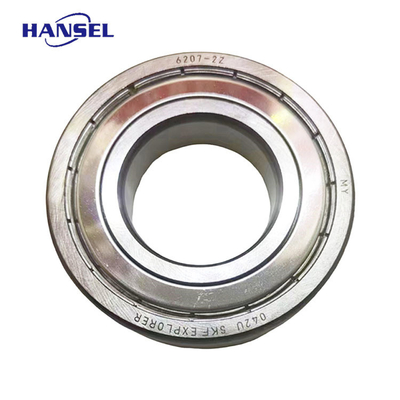 6207 ZZ Series Deep Groove Ball Bearings with Z1V1 Vibration and P5 Precision Rating