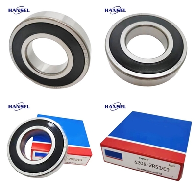 Long Life Miniature 6208 2RS1/C3 Deep Groove Ball Bearings with C2 Clearance by S K F