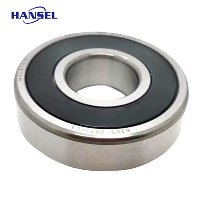 Deep Groove Ball Bearings 6305-2RS1/C3 Miniature Bearing for Single Row Structure