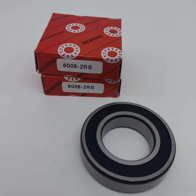 Bore Size 0 30 mm High Precision Deep Groove Ball Bearing 6006-2RS for Motorcycle