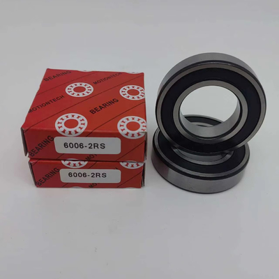 Bore Size 0 30 mm High Precision Deep Groove Ball Bearing 6006-2RS for Motorcycle
