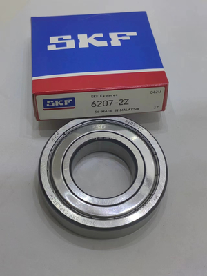 35*72*17mm Opener Bearing Durable Single Row Insert Ball Bearing 6207ZZ with Steel Cage