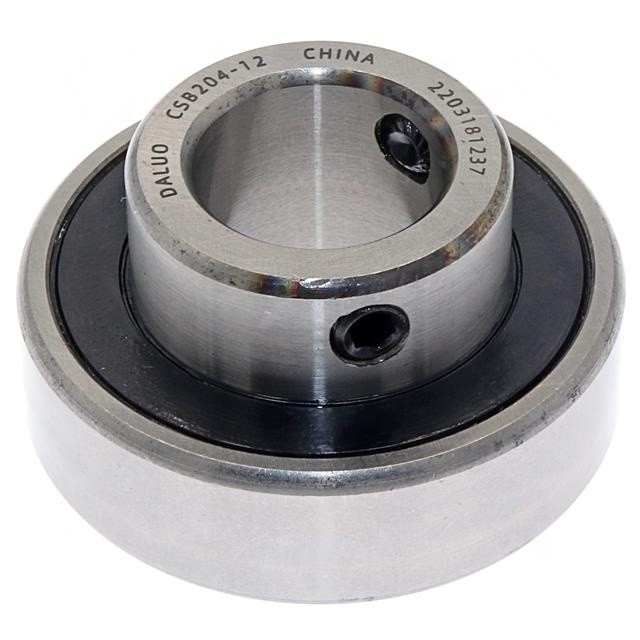 Chrome Steel GCR15 UC204 UC205 UC206 UC207 UC208 UC209 Stainless Steel Pillow Block Insert Bearing