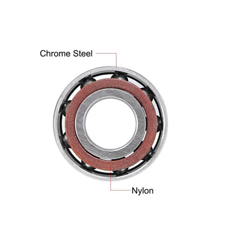 Angular Contact Chrome Steel 7214C Ball Bearings 70*125*24mm Open Type Double Row