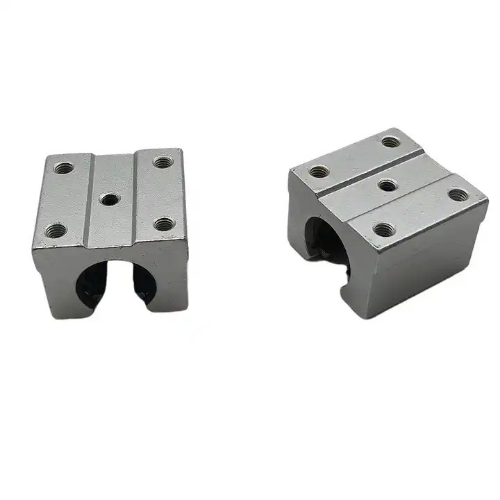 SBR25UU Sliding Block Linear Shaft Rail Guide for CNC Made of Chrome Steel Gcr15
