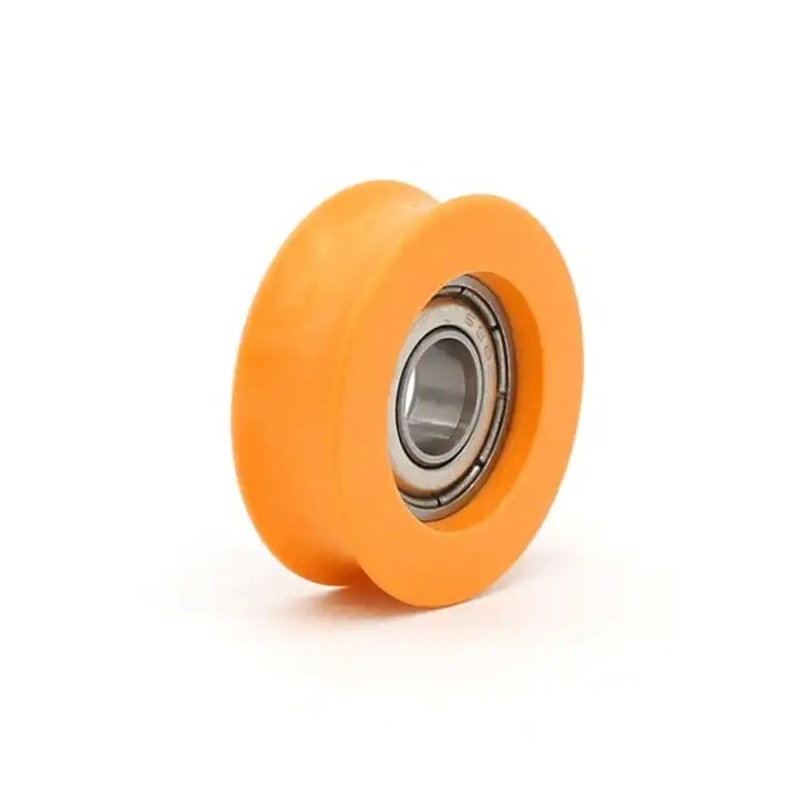 Sliding Window Roller 6200 Bearings Deep Groove Structure U Groove V Groove Bearing 10*55*12mm