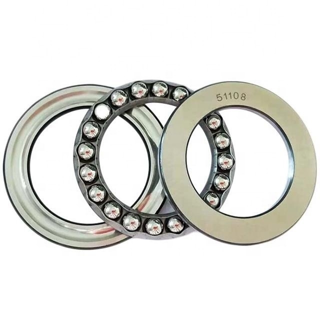 High Impact Resistance 51218 Thrust Ball Bearing for Single Row Construction Works
