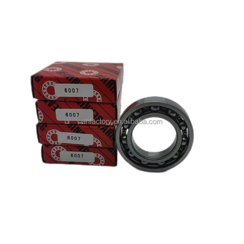 ISO9001 2008 Long Life High Speed 6007-OPEN Deep Groove Ball Bearings for Motorcycle