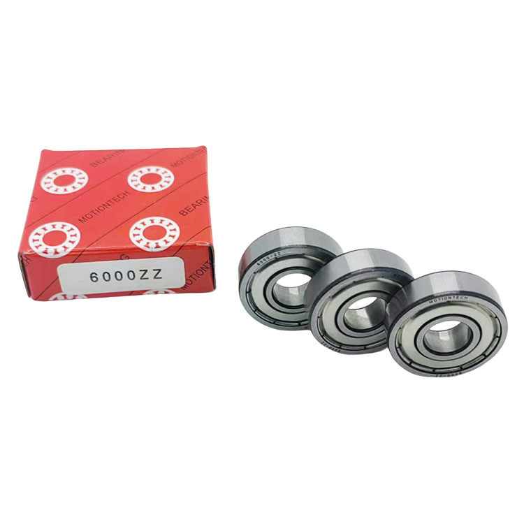 6000-2Z Deep Groove Ball Bearings Certified by ISO9001 2008 and Equipped with 2Z Seals