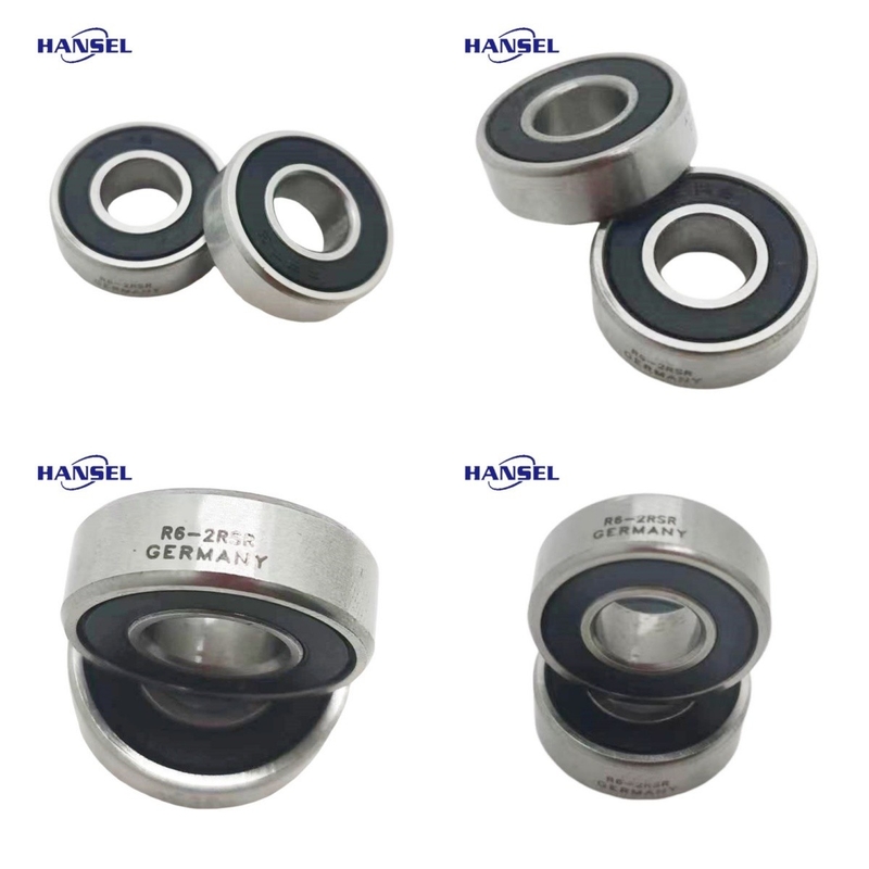 BALL R6-2RS Deep Groove Ball Bearings for Mining Metallurgy Agriculture and Chemical