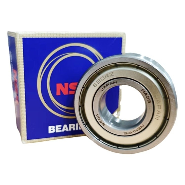 2Z ZZ Seals Type Long Life S.K.F Deep Groove Ball Bearings 6204-2Z/C3 with Reasonable